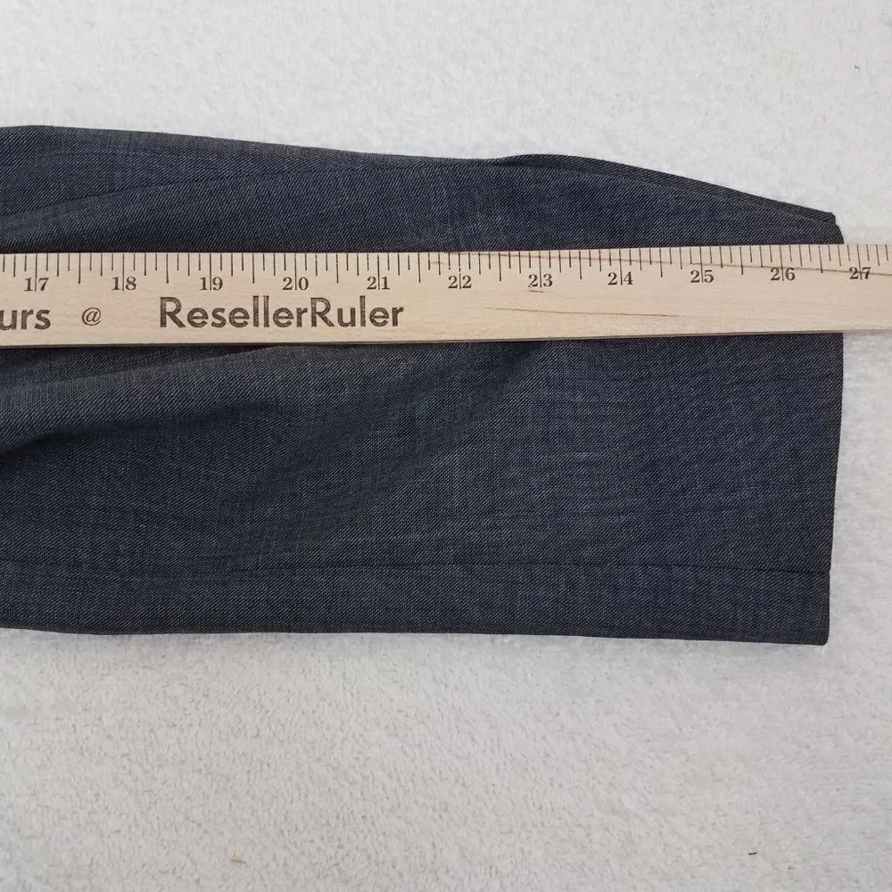 NWT Original Penguin Blazer Suit Jacket Wool Sport Coat Charcoal 42L Slim Long